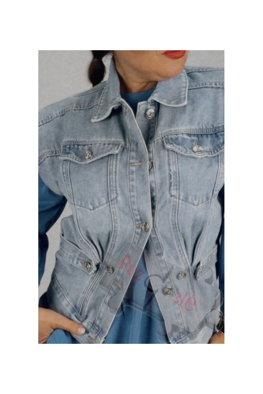 Md.Chaleco Denim