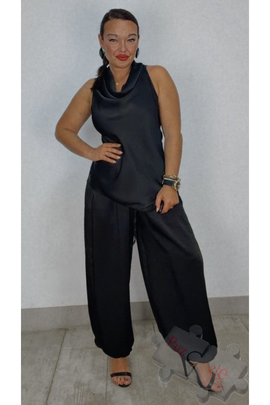 Md.Conjunto saten negro(agotado)
