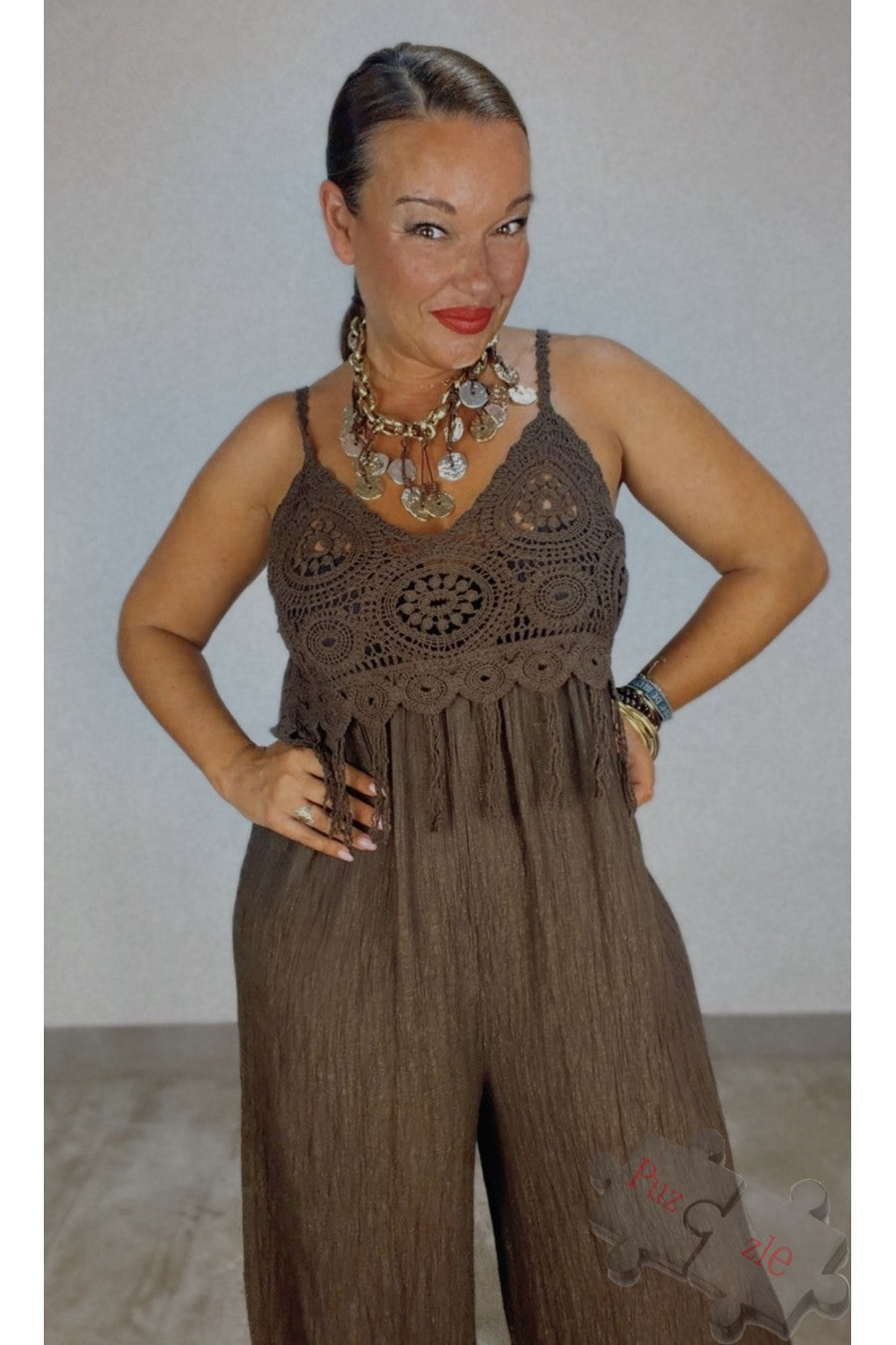 Md.Crochet marrón