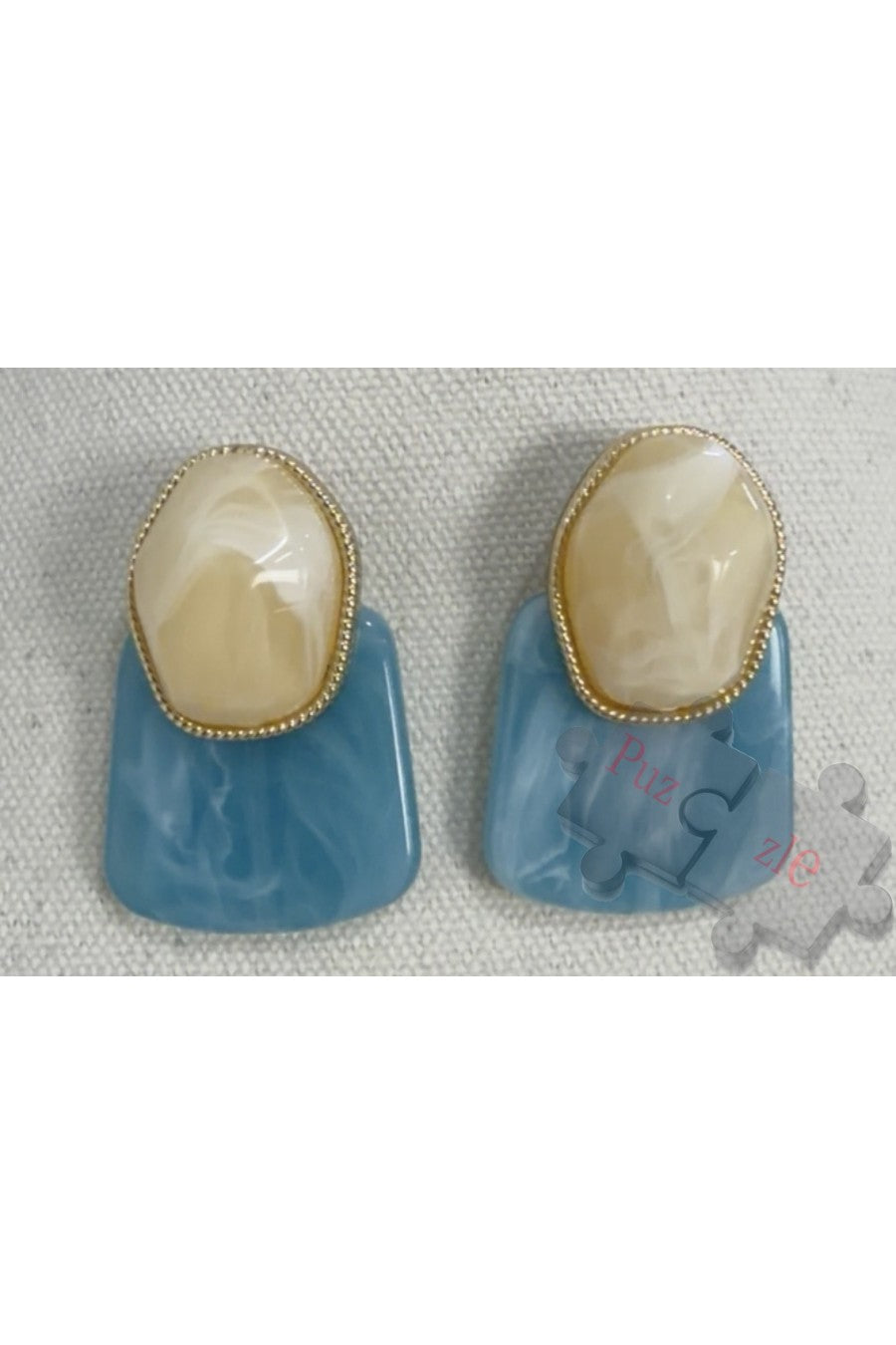 Md.Pendientes turquesa